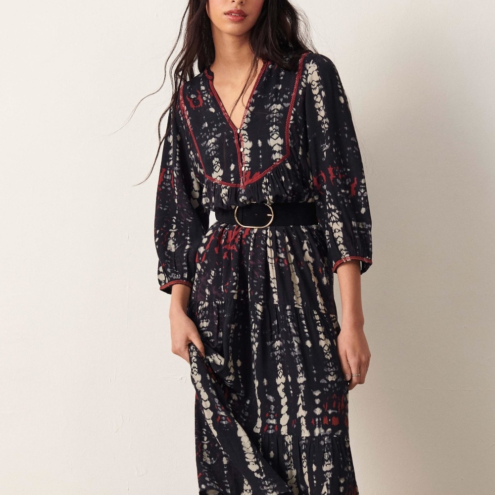 Ba&sh Isolde Dress Blue XS